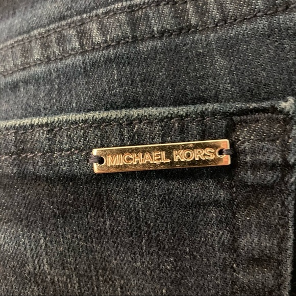 MICHAEL KORS Sz 2 Selma Flare Dark Wash Jeans - Picture 3 of 11